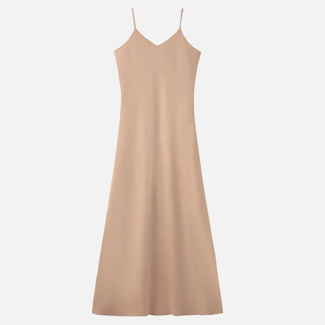 Satin Slip Dress - Bentley Maxwell