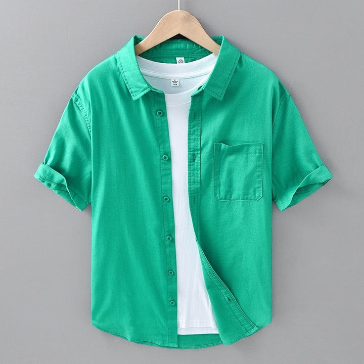 Tropicana 100% Linen Short Sleeve - Bentley Maxwell