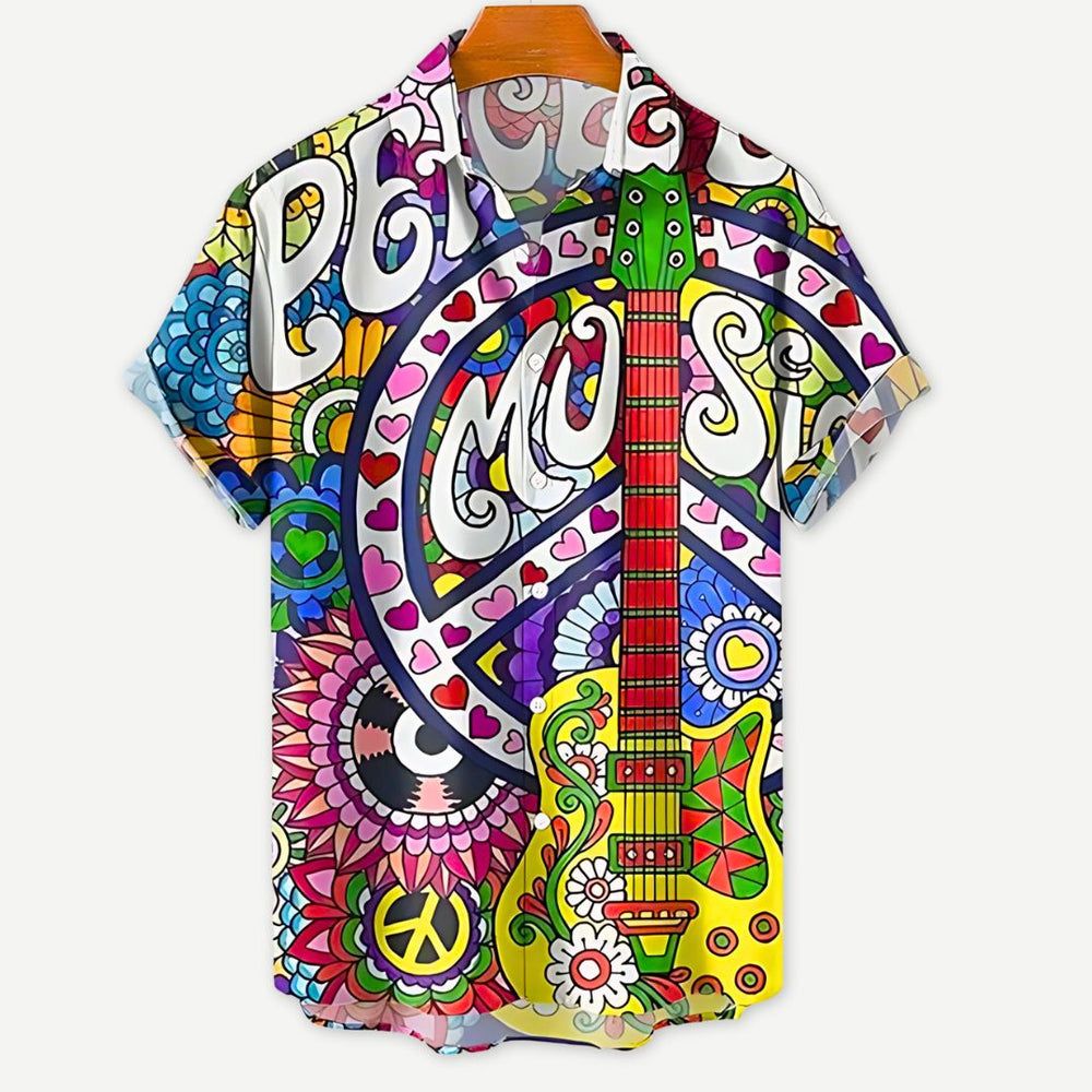 Relaxed Peace & Love Shirt - Bentley Maxwell