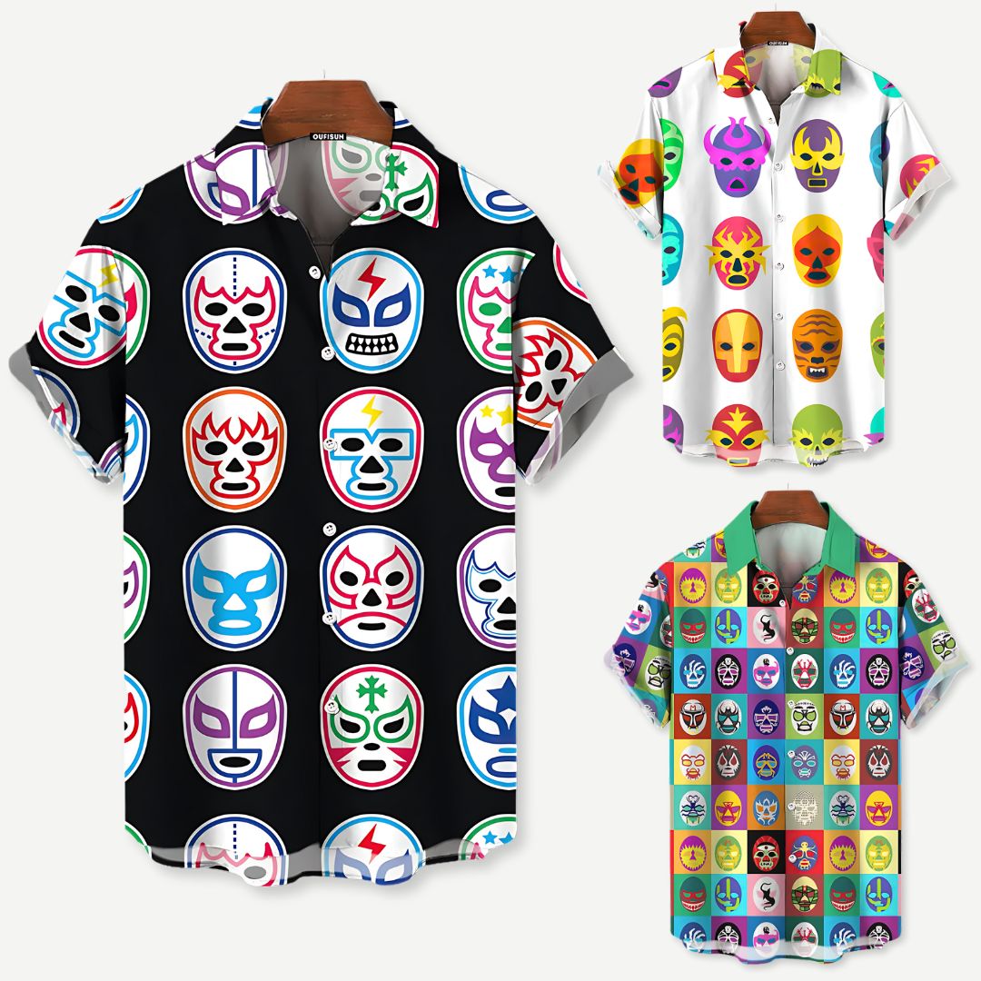 Relaxed Luchador Shirt Bundle #2 - Bentley Maxwell