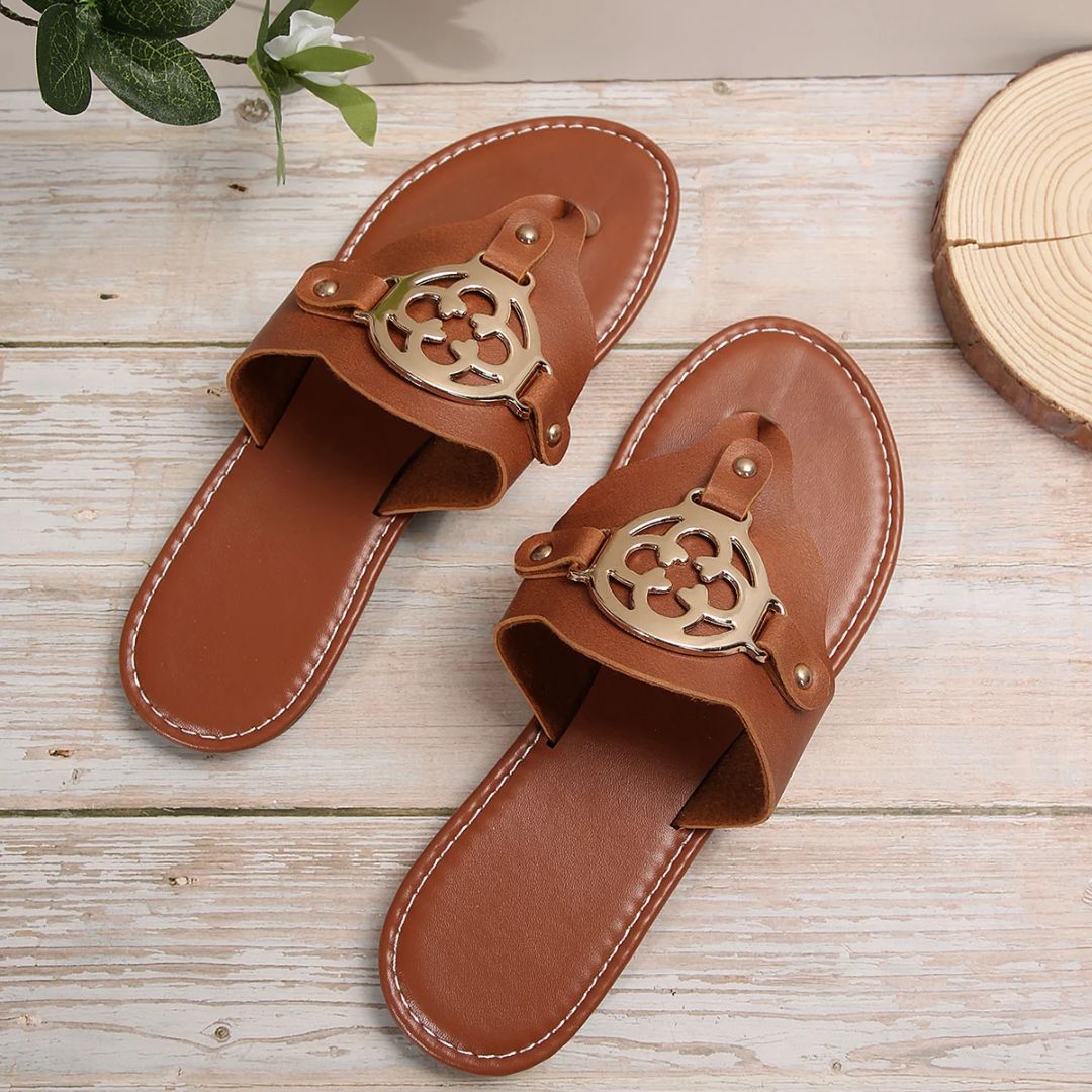 Eleanor Flat Sandals - Bentley Maxwell