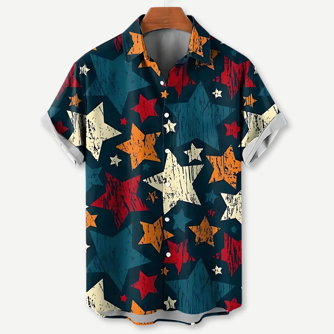 Relaxed "Starry Night" Shirt - Bentley Maxwell
