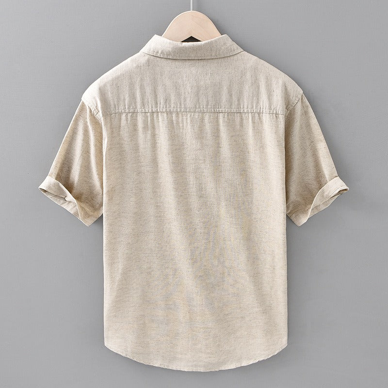 Tropicana 100% Linen Short Sleeve - Bentley Maxwell