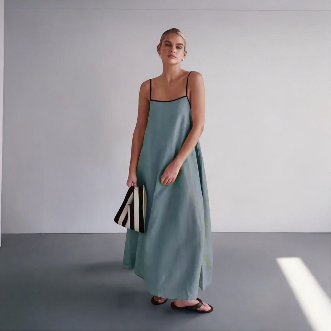 Coastal Comfort Maxi Dress - Bentley Maxwell