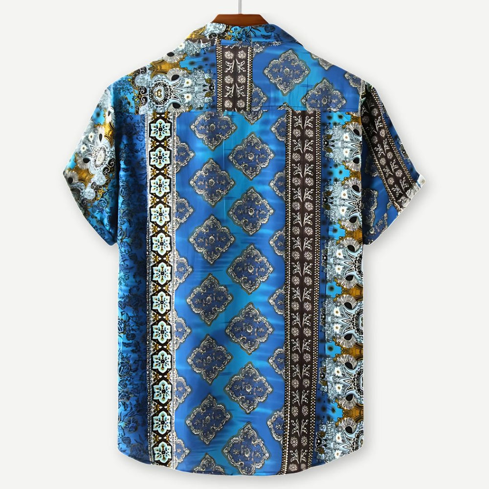 Relaxed Mosaic Majesty Shirt - Bentley Maxwell
