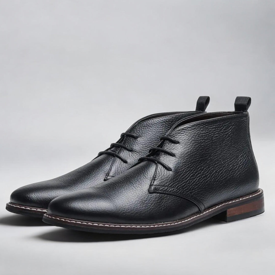 Genuine Leather Chukka Boots - Bentley Maxwell