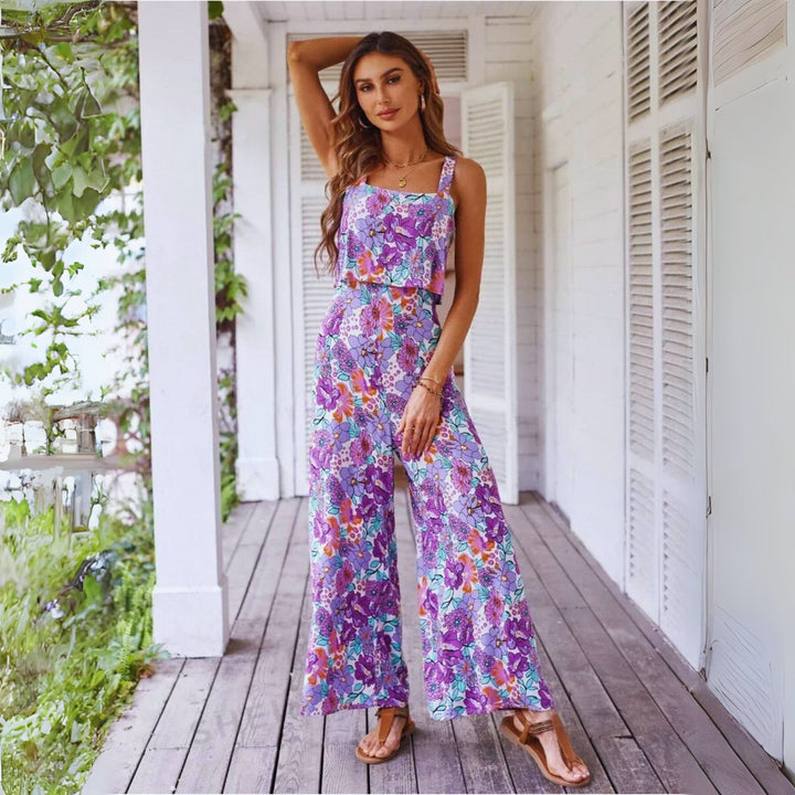 Summer Backless Romper - Bentley Maxwell