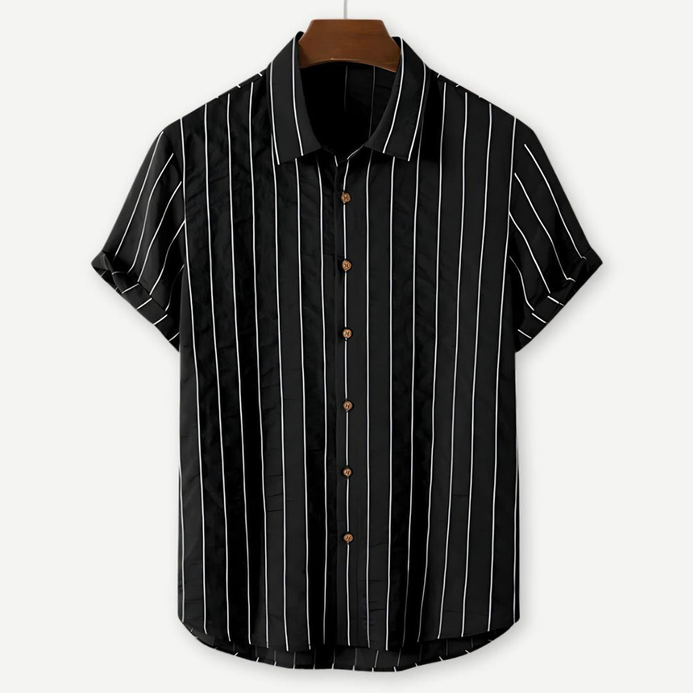Relaxed Pinstripe Shirt - Bentley Maxwell