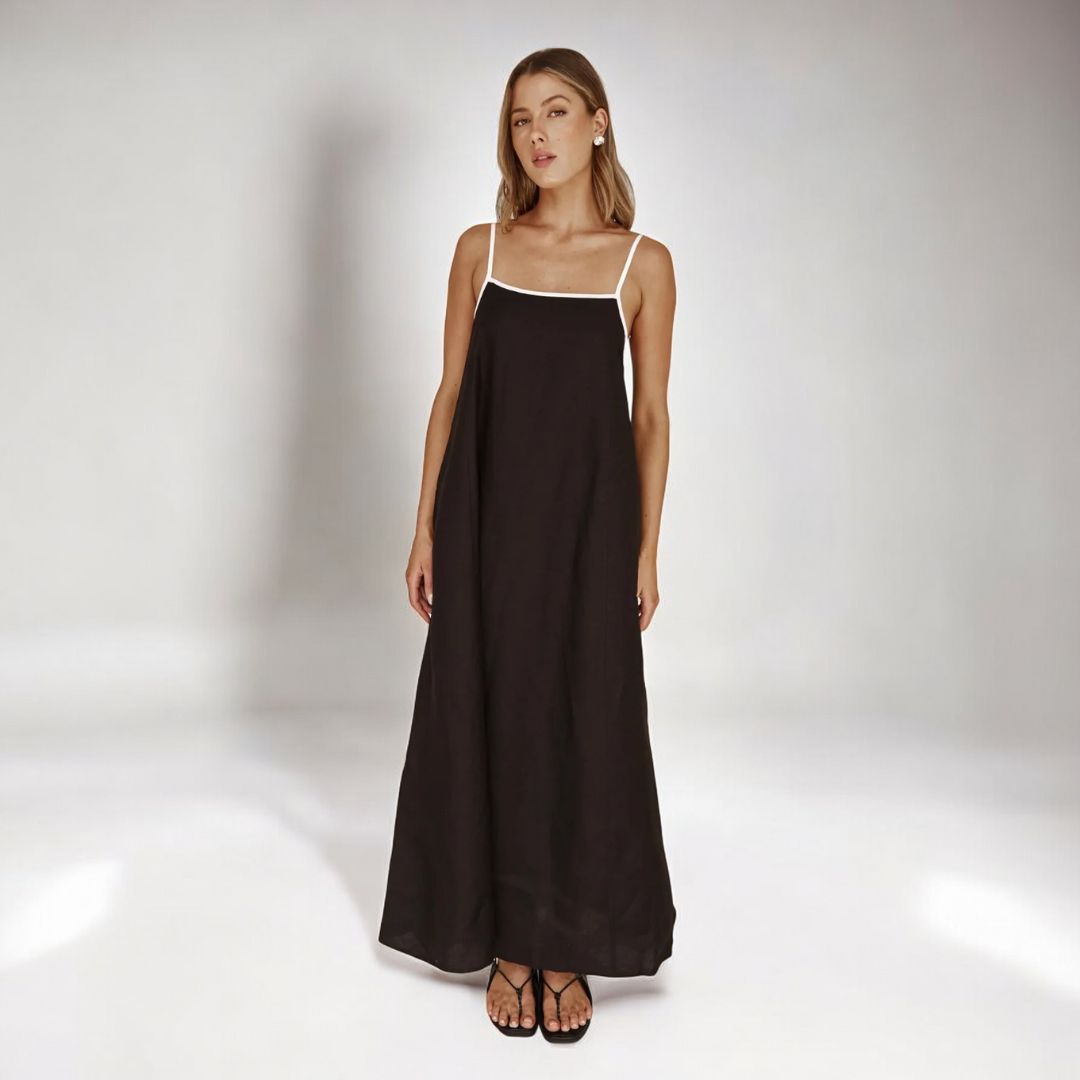 Coastal Comfort Maxi Dress - Bentley Maxwell
