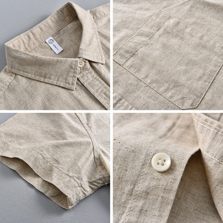 Tropicana 100% Linen Short Sleeve - Bentley Maxwell