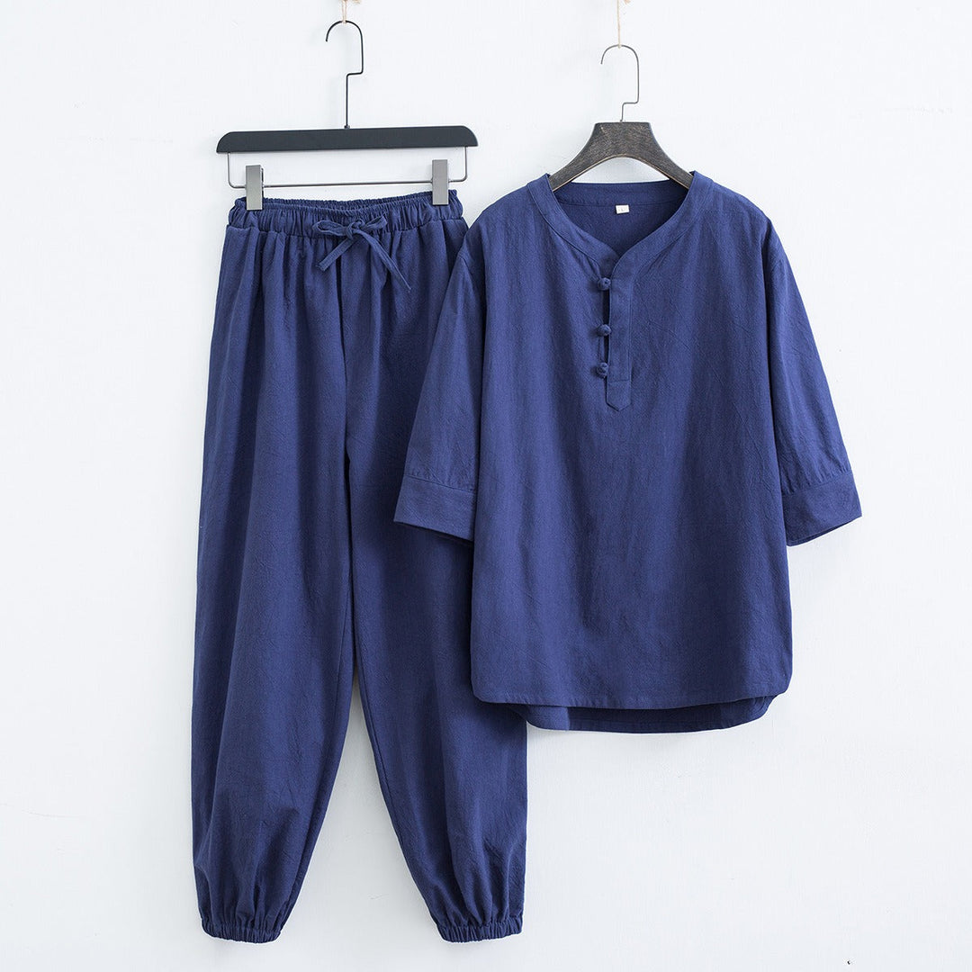Zaranta Linen Two Piece Set - Bentley Maxwell