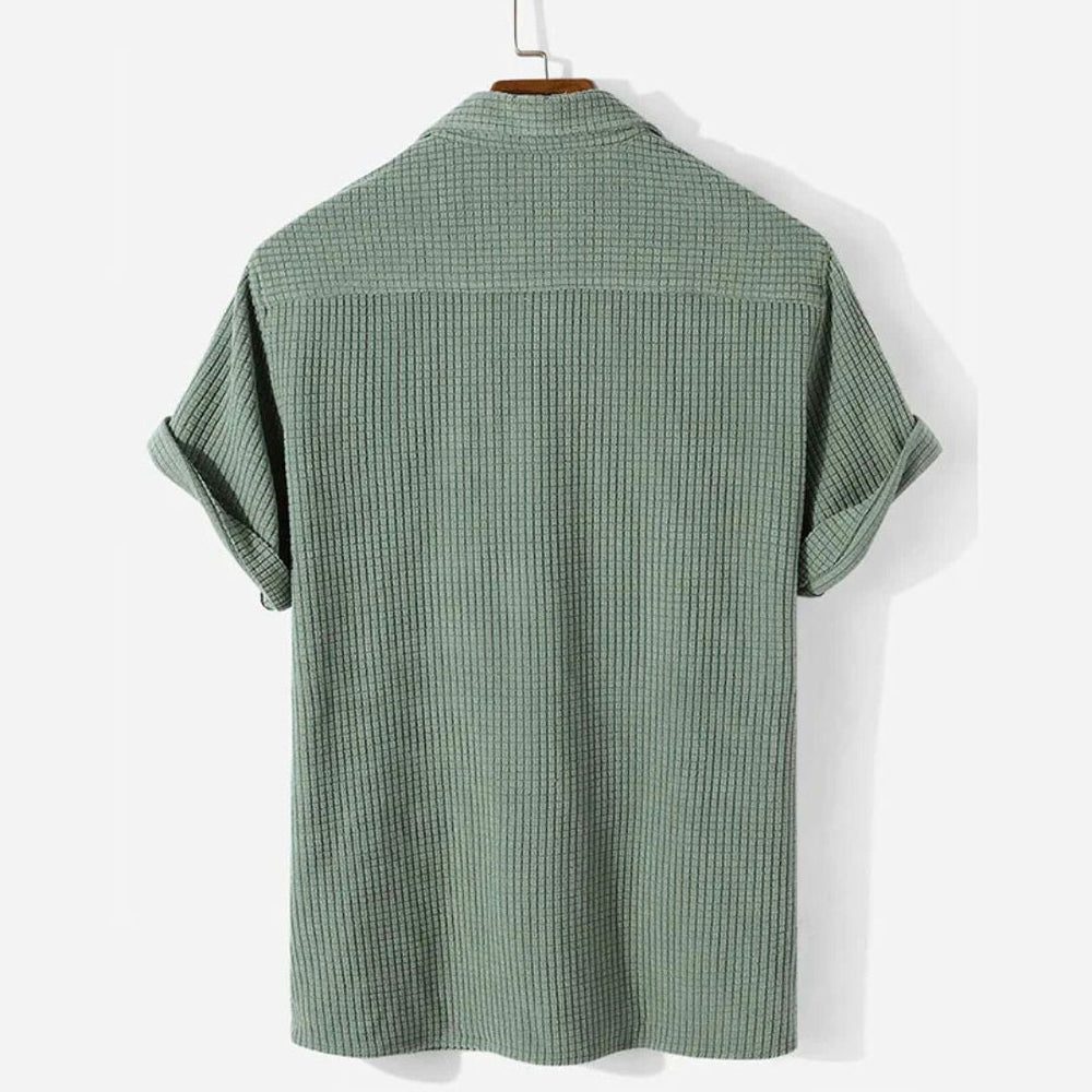 Relaxed Textured Polo - Bentley Maxwell