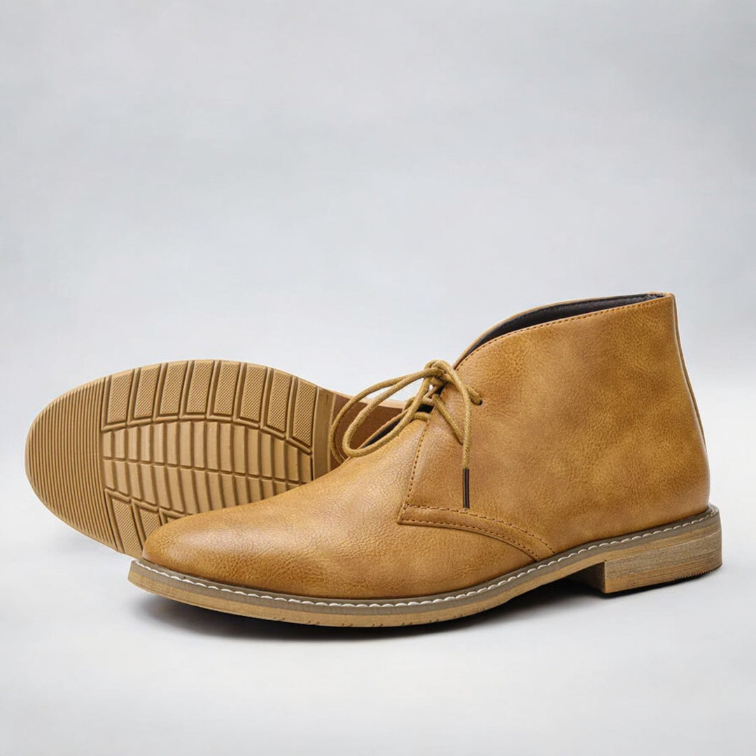 Genuine Leather Chukka Boots - Bentley Maxwell