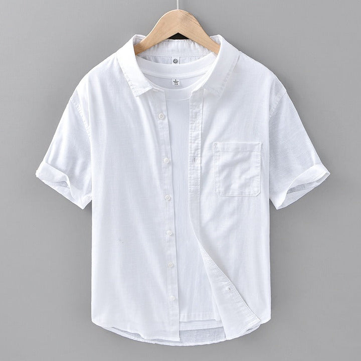 Tropicana 100% Linen Short Sleeve - Bentley Maxwell