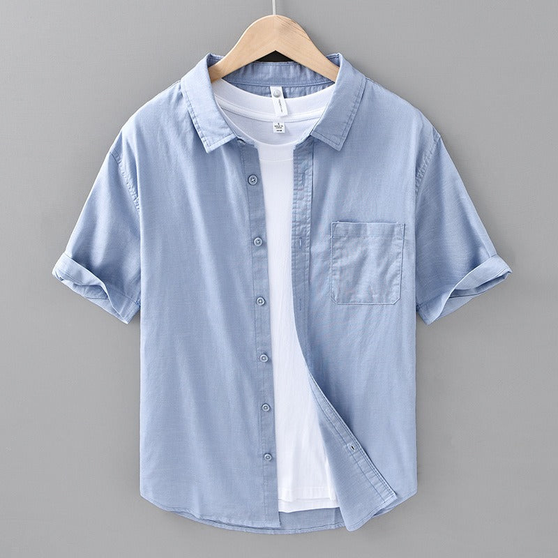 Tropicana 100% Linen Short Sleeve - Bentley Maxwell