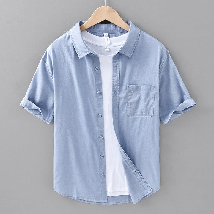 Tropicana 100% Linen Short Sleeve - Bentley Maxwell