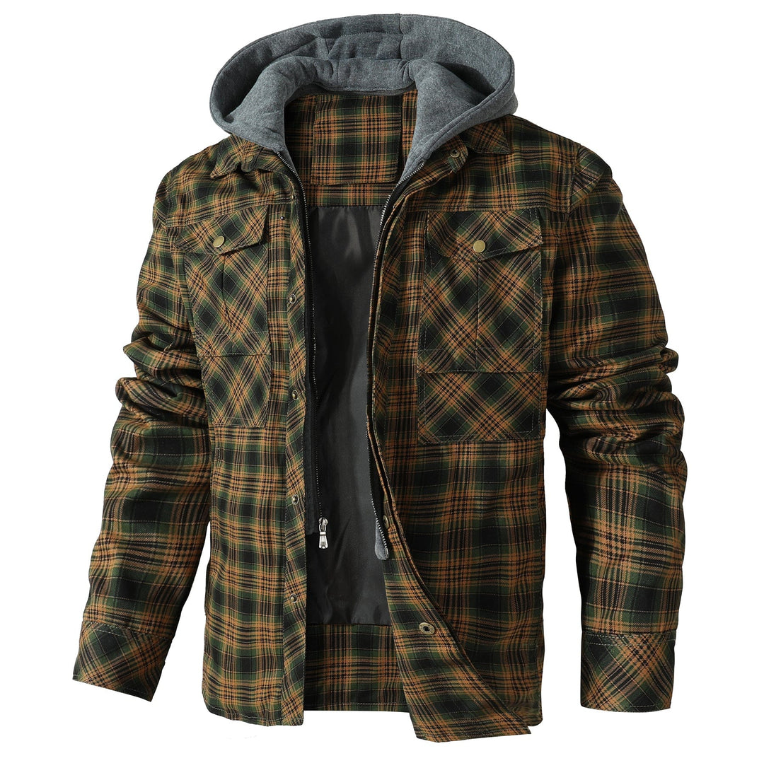 TrailGuard Hooded Flannel Jacket (4 Designs) - Bentley Maxwell