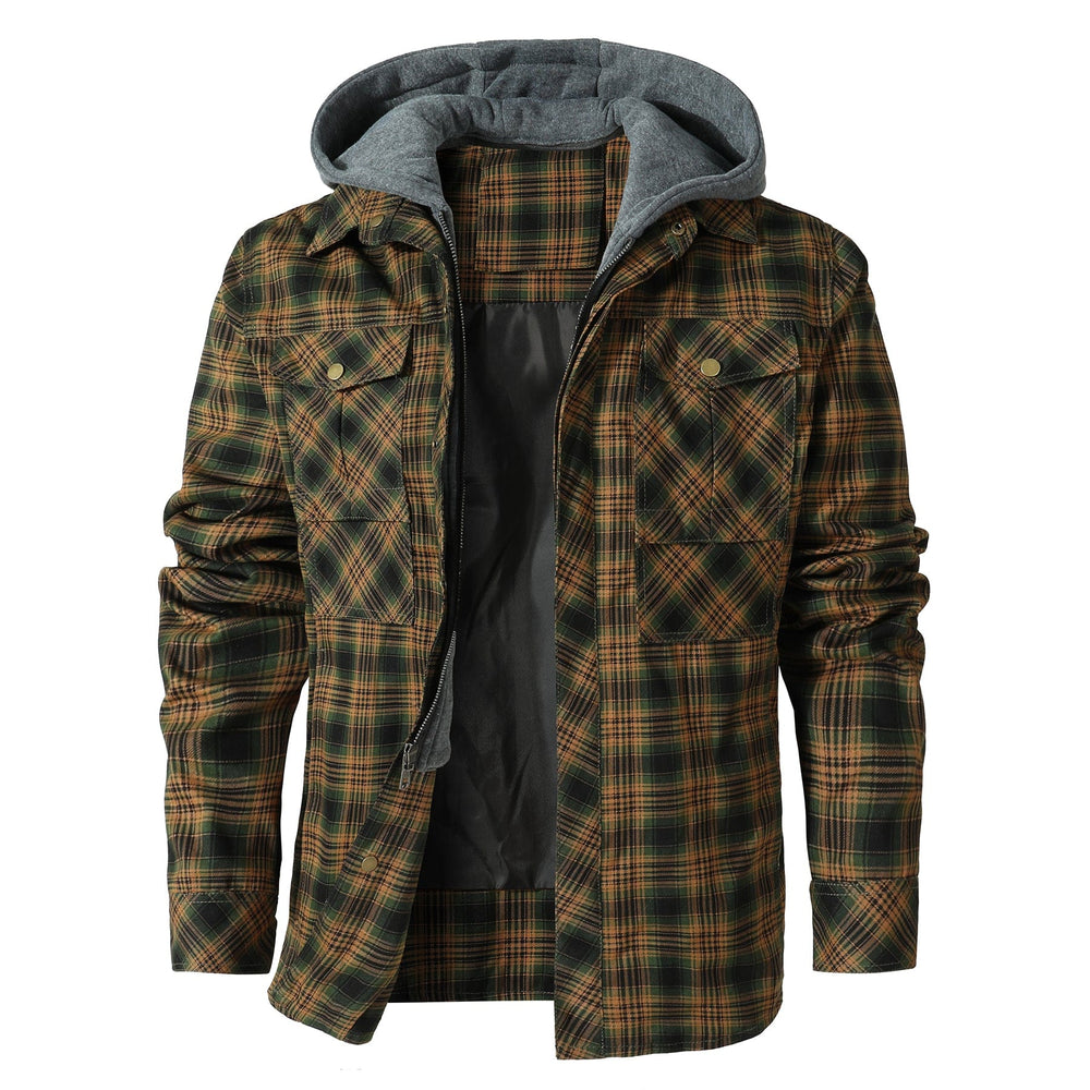 TrailGuard Hooded Flannel Jacket (4 Designs) - Bentley Maxwell