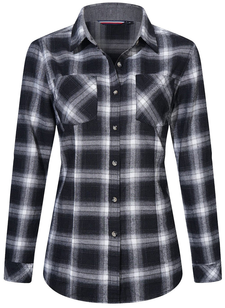 Women Flannel Shirt (3 Designs) - Bentley Maxwell