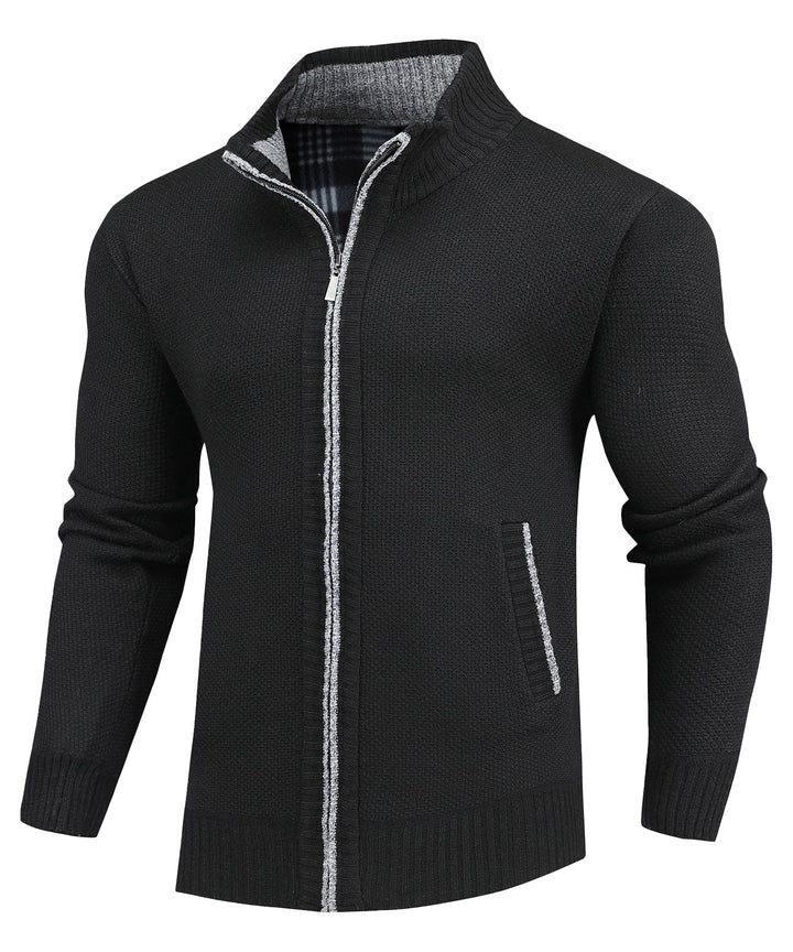 Ridgeway Flannel Lined Sweater (5 Designs) - Bentley Maxwell