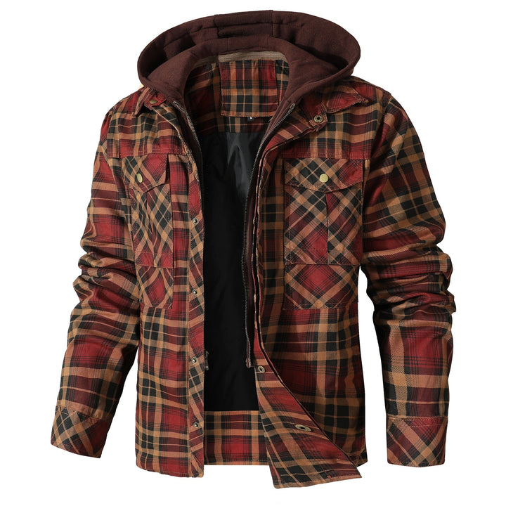 TrailGuard Hooded Flannel Jacket (4 Designs) - Bentley Maxwell