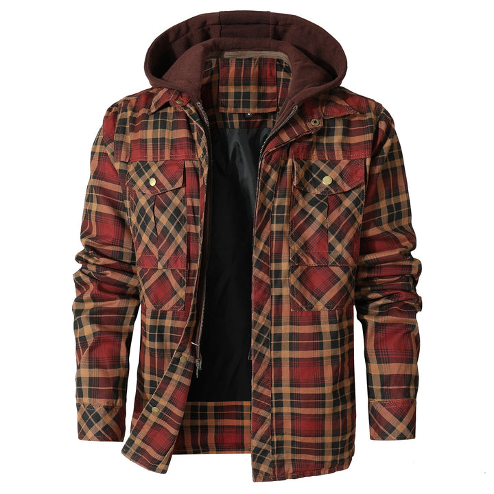 TrailGuard Hooded Flannel Jacket (4 Designs) - Bentley Maxwell