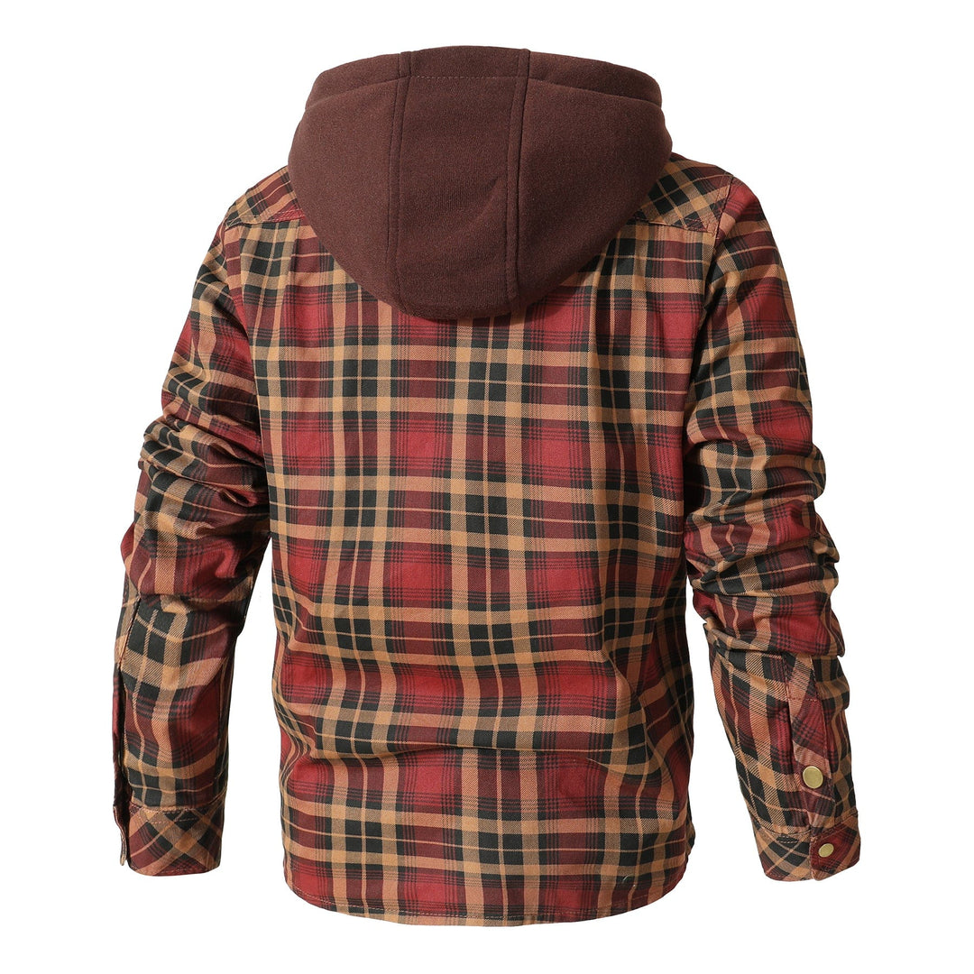 TrailGuard Hooded Flannel Jacket (4 Designs) - Bentley Maxwell