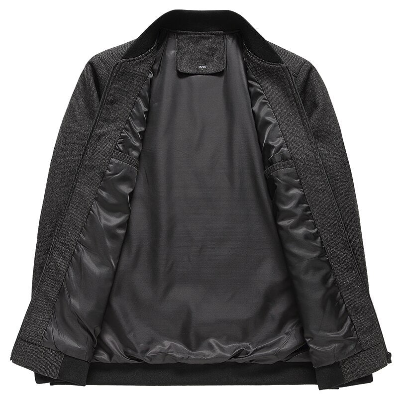 Baseball Collar Windbreaker Jacket - Bentley Maxwell