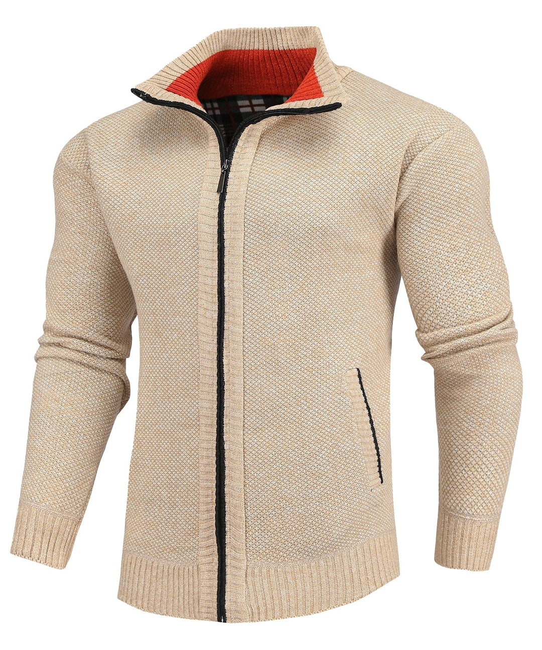 Ridgeway Flannel Lined Sweater (5 Designs) - Bentley Maxwell