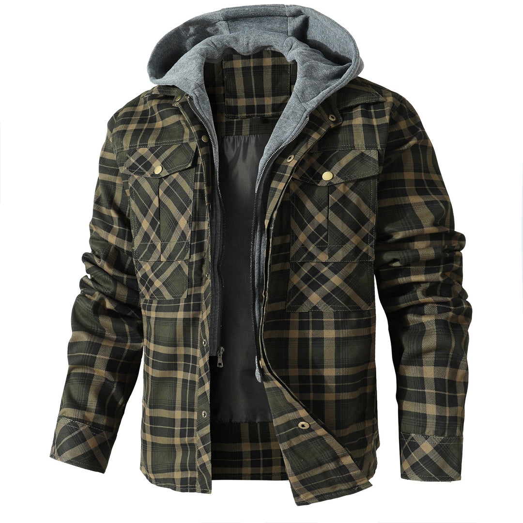 TrailGuard Hooded Flannel Jacket (4 Designs) - Bentley Maxwell