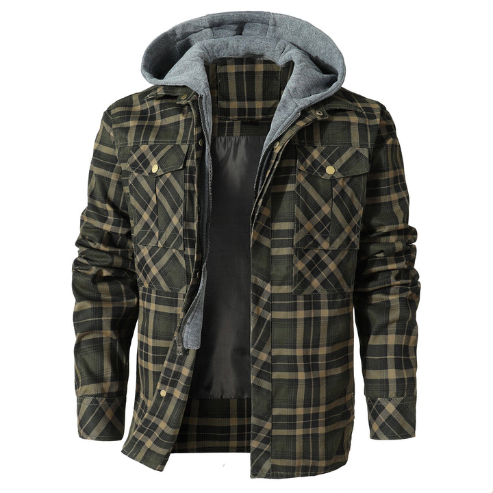 TrailGuard Hooded Flannel Jacket (4 Designs) - Bentley Maxwell