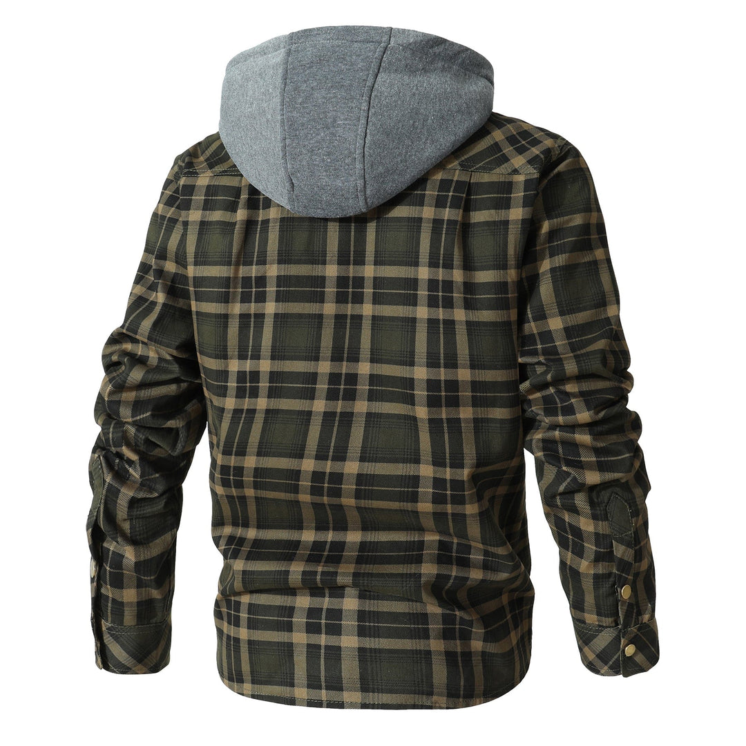 TrailGuard Hooded Flannel Jacket (4 Designs) - Bentley Maxwell