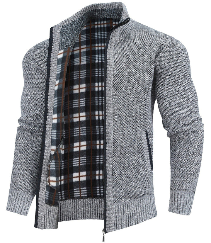 Ridgeway Flannel Lined Sweater (5 Designs) - Bentley Maxwell