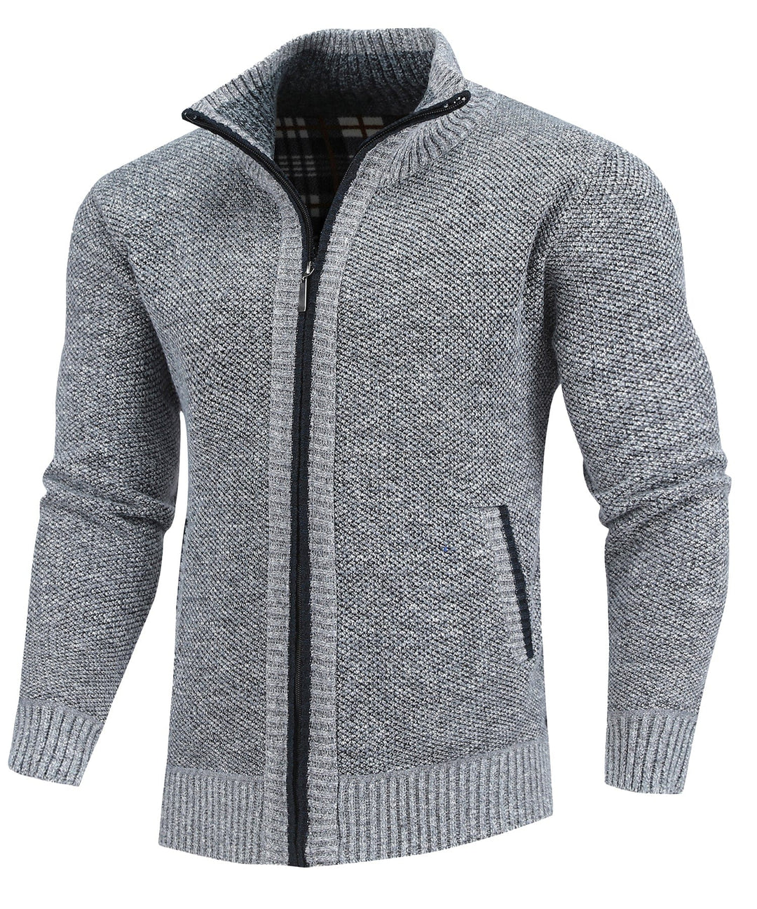Ridgeway Flannel Lined Sweater (5 Designs) - Bentley Maxwell