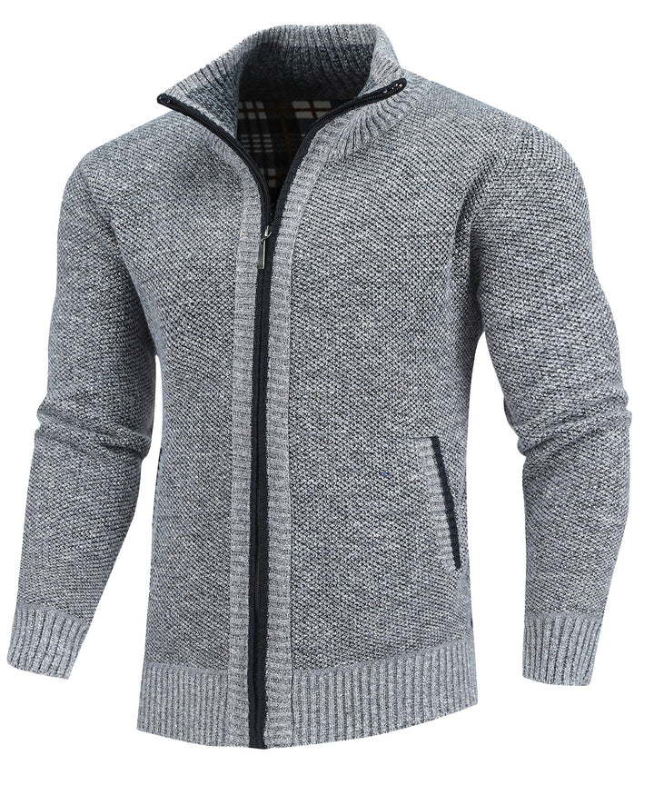 Ridgeway Flannel Lined Sweater (5 Designs) - Bentley Maxwell