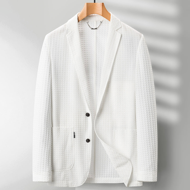 Evgeni Elegant Breezy Blazer - Bentley Maxwell