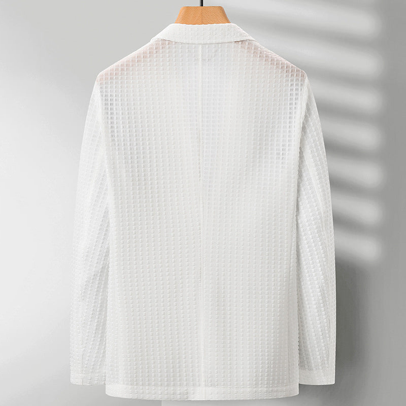 Evgeni Elegant Breezy Blazer - Bentley Maxwell