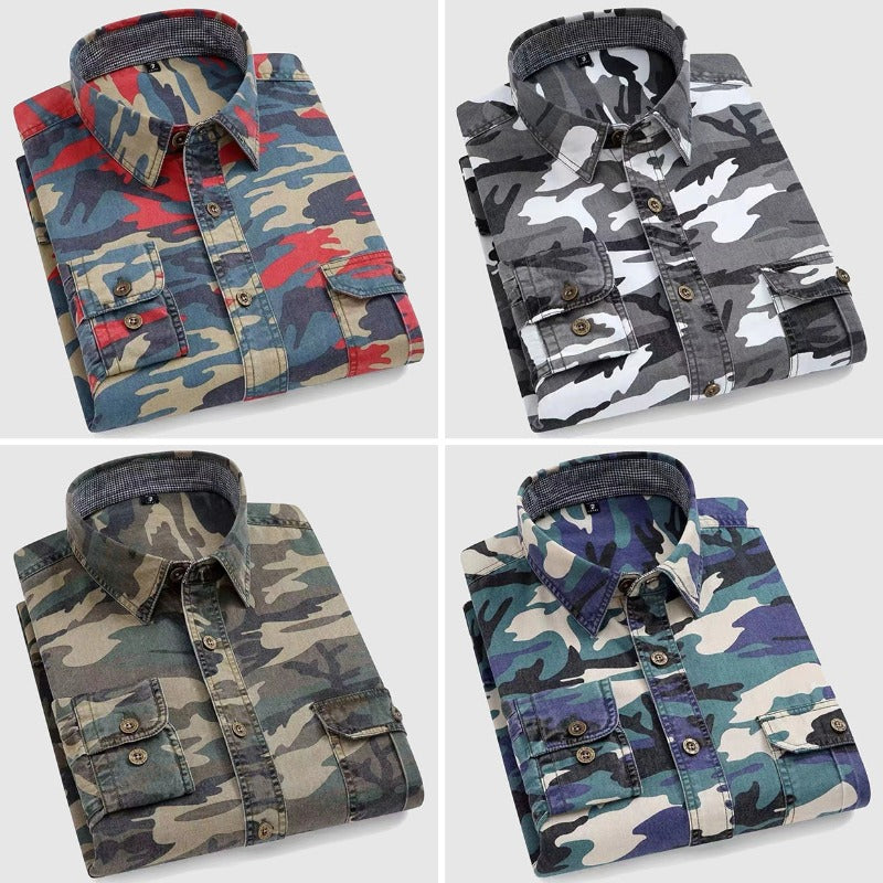 Jaxon Camo Long Sleeve - Bentley Maxwell