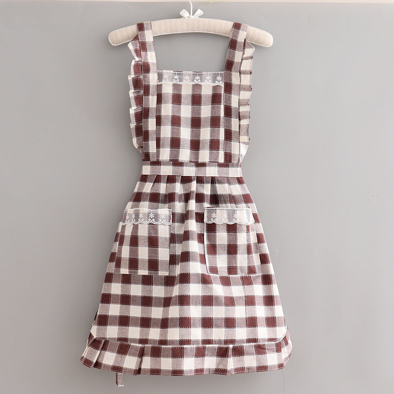 Plaid Farmhouse Apron - Bentley Maxwell