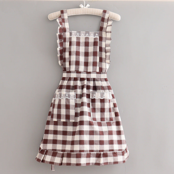 Plaid Farmhouse Apron - Bentley Maxwell