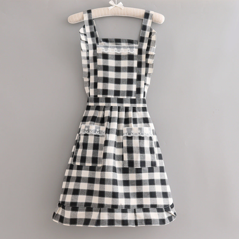 Plaid Farmhouse Apron - Bentley Maxwell