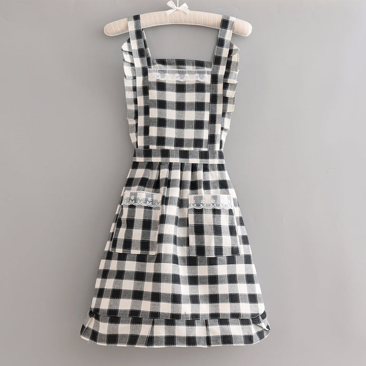 Plaid Farmhouse Apron - Bentley Maxwell