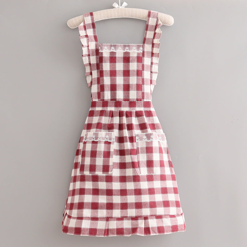 Plaid Farmhouse Apron - Bentley Maxwell