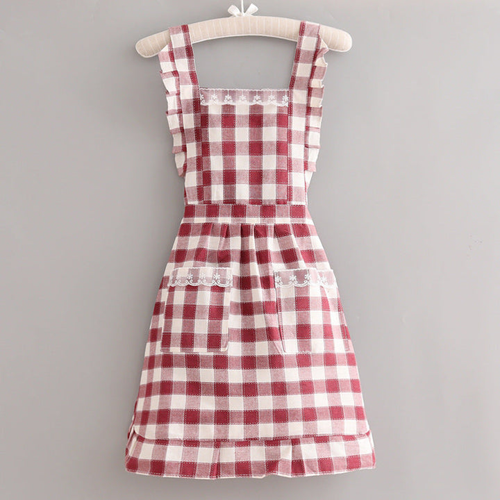 Plaid Farmhouse Apron - Bentley Maxwell