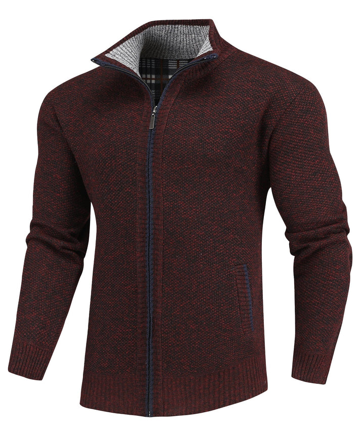 Ridgeway Flannel Lined Sweater (5 Designs) - Bentley Maxwell