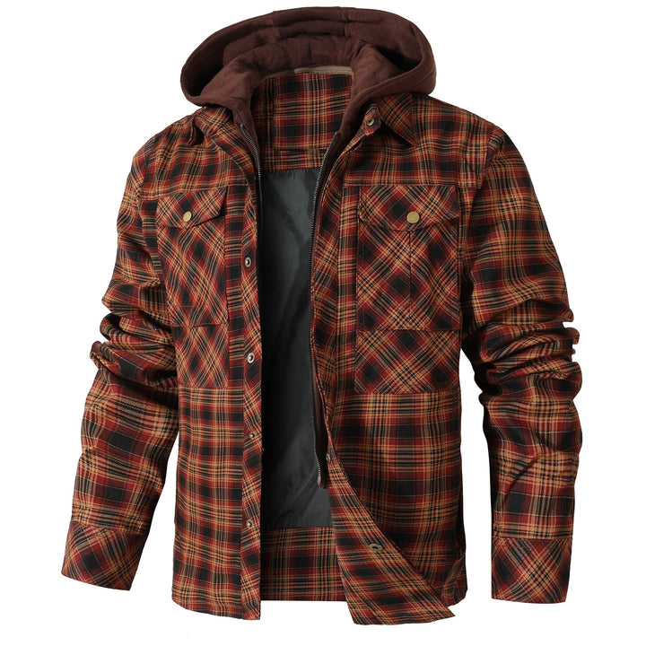 TrailGuard Hooded Flannel Jacket (4 Designs) - Bentley Maxwell