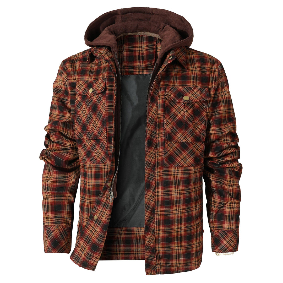 TrailGuard Hooded Flannel Jacket (4 Designs) - Bentley Maxwell