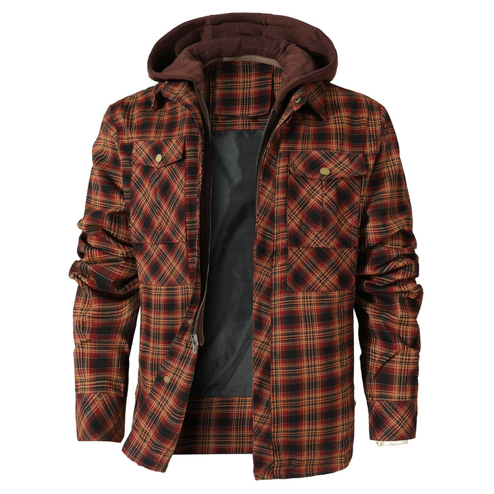 TrailGuard Hooded Flannel Jacket (4 Designs) - Bentley Maxwell