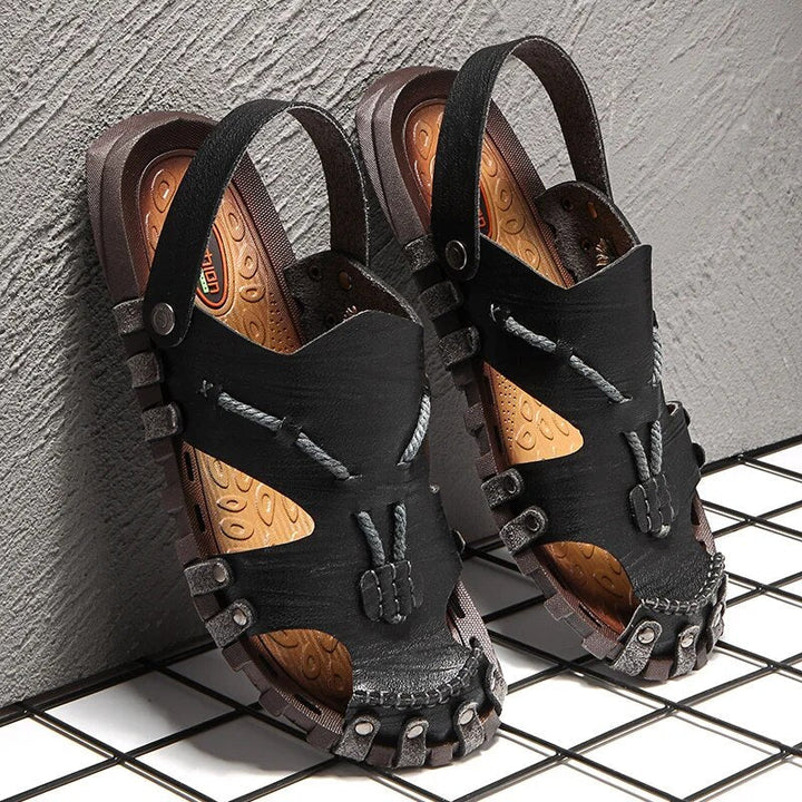 Tribal Genuine Leather Sandals - Bentley Maxwell