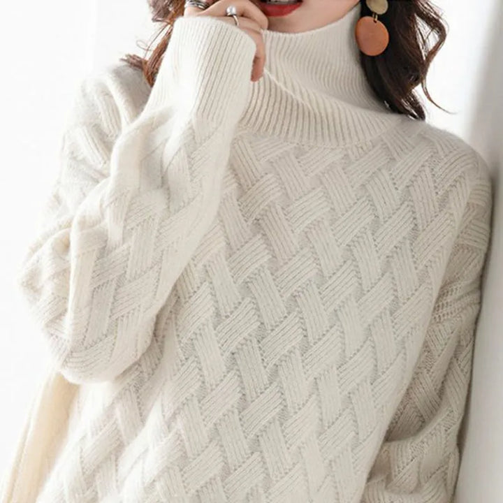 Valentina Cashmere Turtleneck - Bentley Maxwell